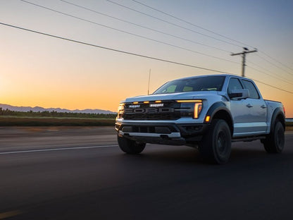 Kit intégration calandre Ford F-150 Raptor (2024+) – Carbon-6 Spot Yellow - LAZER - Ford Ranger/Raptor 2023+