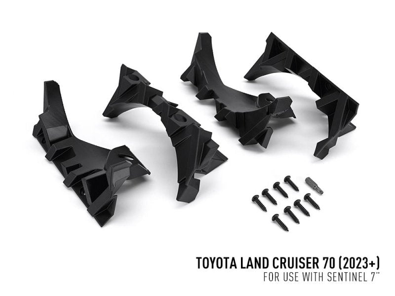 Kit intégration calandre Sentinel 7" Elite pour TOYOTA Land Cruiser GRJ79 2025+ - LAZER - Toyota Land Cruiser 78/79