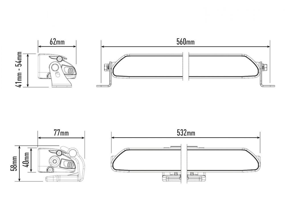 LAZER LAMPS Linear-18 Elite+ — Barre LED 21000 lm sur Xperts4x4 Accessoires 4x4 Off-Road