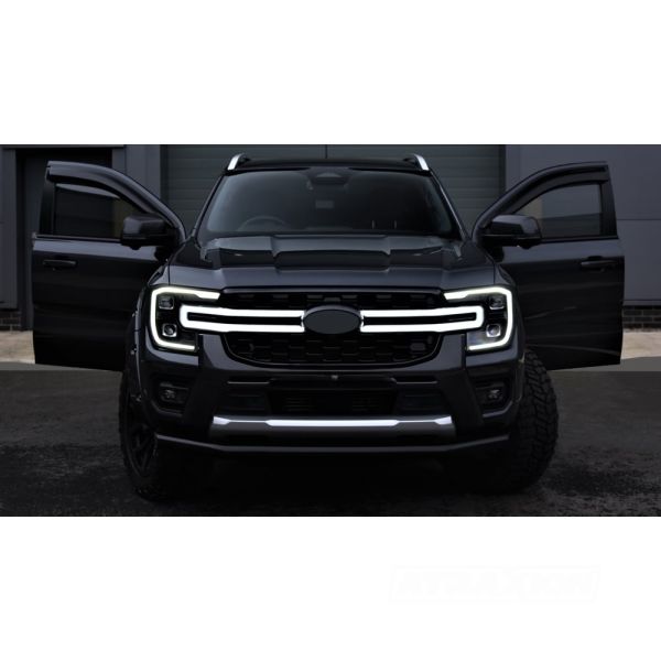 LED Dynamique + Calandre Noire Mate Ford Ranger Wildtrak 2023+ Xperts 4x4