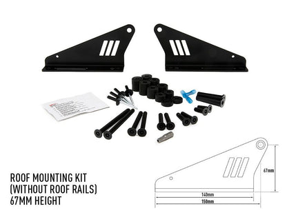 LAZER LAMPS toit Kit de montage- 67mm