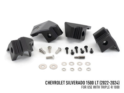 LAZER LAMPS Kit Calandre Silverado 1500 LT (2022-2024) avec 2x Triple-R 1000