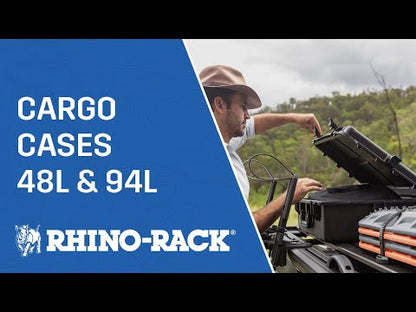 RHINO-RACK Cassa di carico 48L - Bagagliaio 4x4 impermeabile e robusto