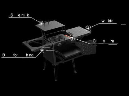 Cucina Camping Pieghevole WildLand | Compatto e tutto in uno