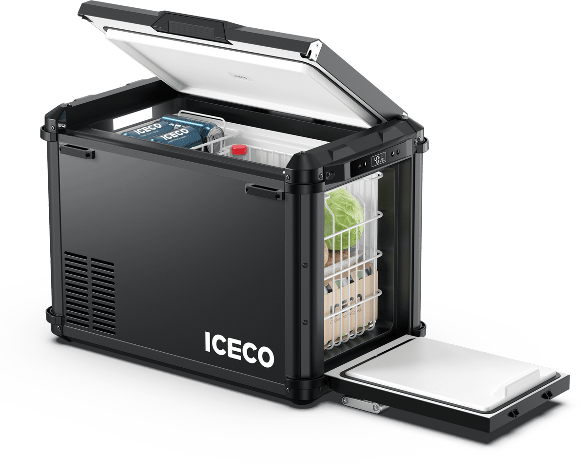 Réfrigérateur VL45 PLUS 42 L Simple-Zone noir | ICECO Xperts 4x4