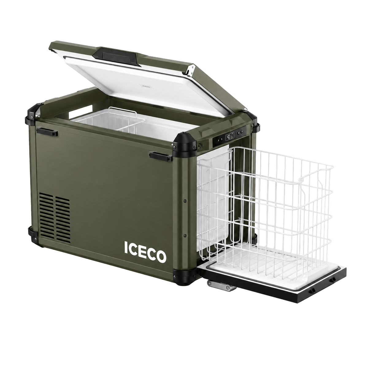 Réfrigérateur VL45 PLUS 42 L Simple-Zone vert | ICECO Xperts 4x4