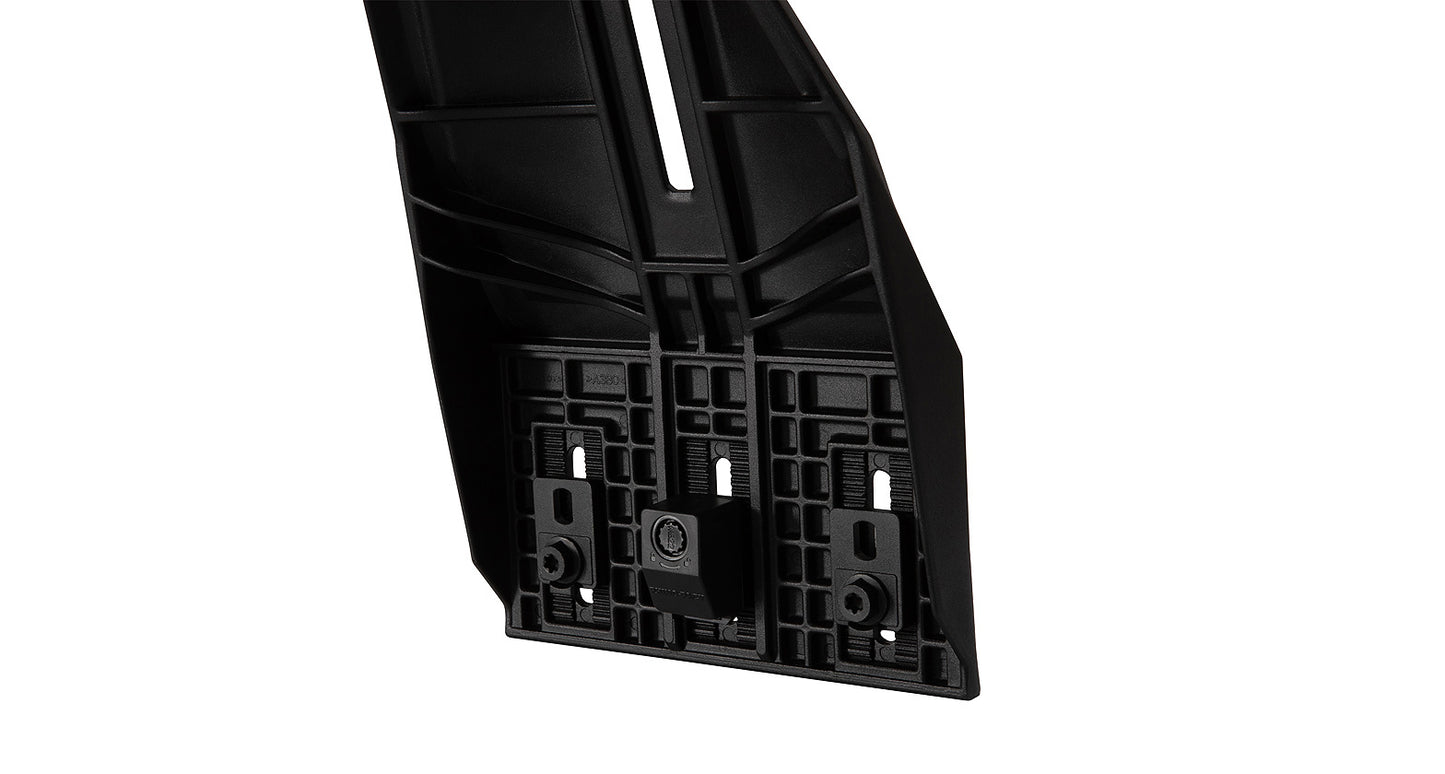 Plateforme de toit Rhino-Rack 1300x1430mm pour benne Jeep Gladiator JT, galerie de toit robuste et pratique.
