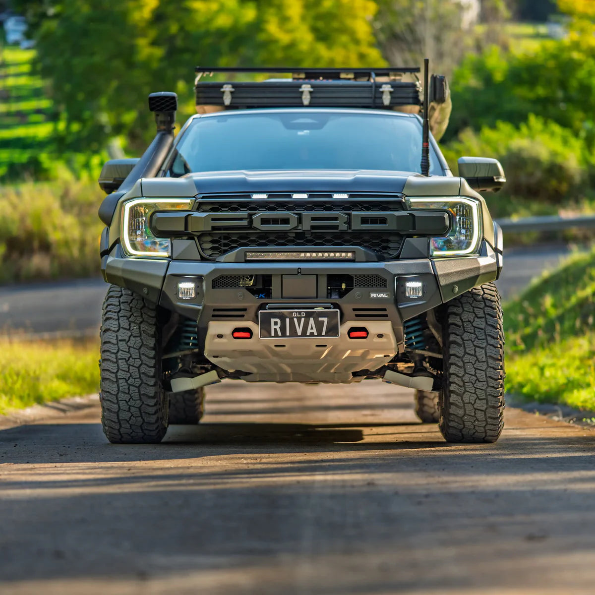 Pare-choc Avant GEN2 RIVAL Aluminium Ford Ranger 2023+ sur Xperts4x4 Accessoires 4x4 Off-Road