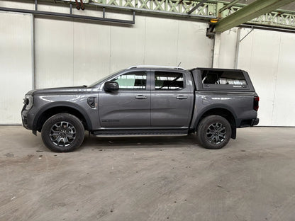 Hardtop RSI EVOs SPORT pour Ford Ranger Raptor 2023+ Next Gen, en coloris noir, avec profil robuste et finition élégante.