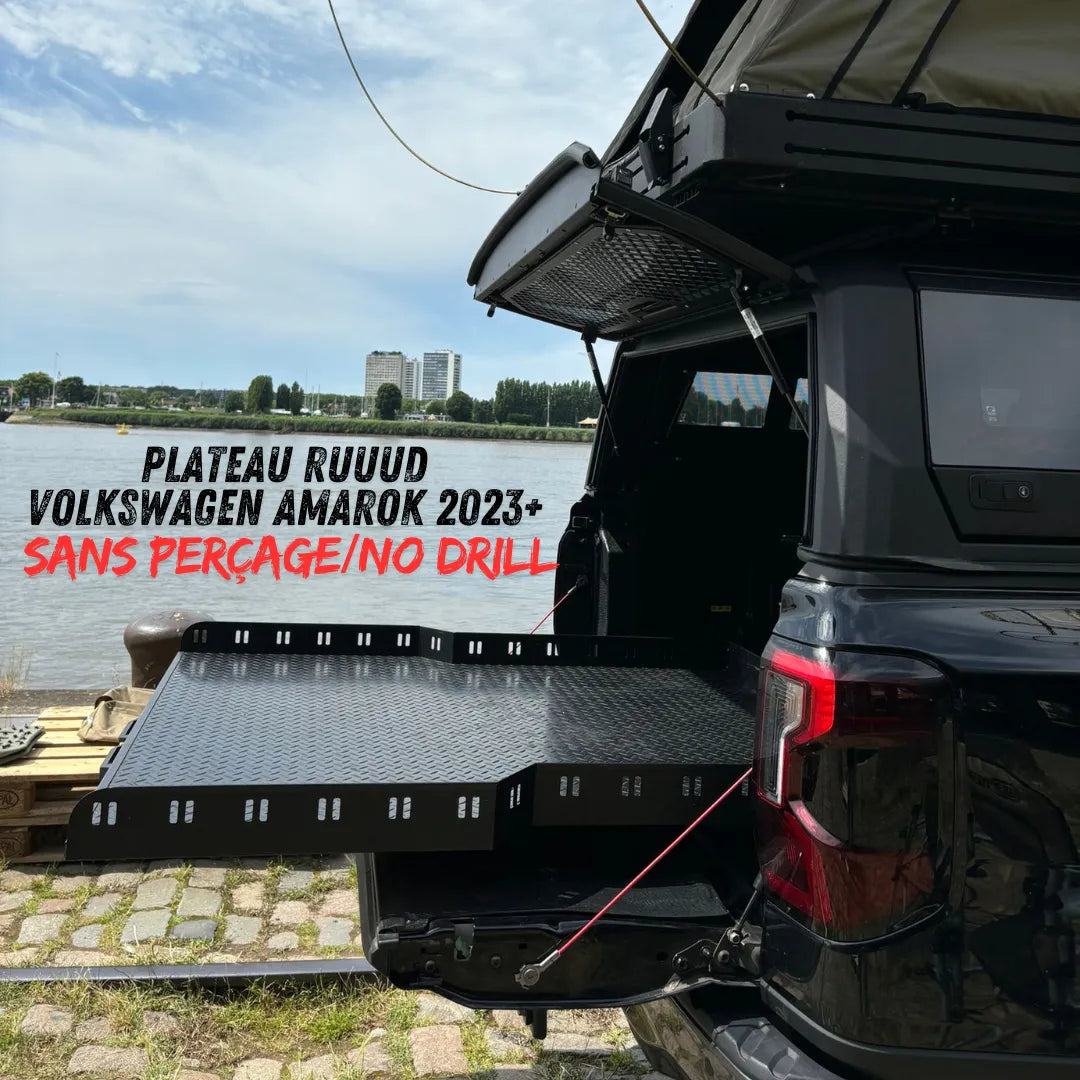 Plateau Coulissant RUUUD Volkswagen Amarok 2023+ NEXT GEN (Sans Perçage) sur Xperts4x4 Accessoires 4x4 Off-Road