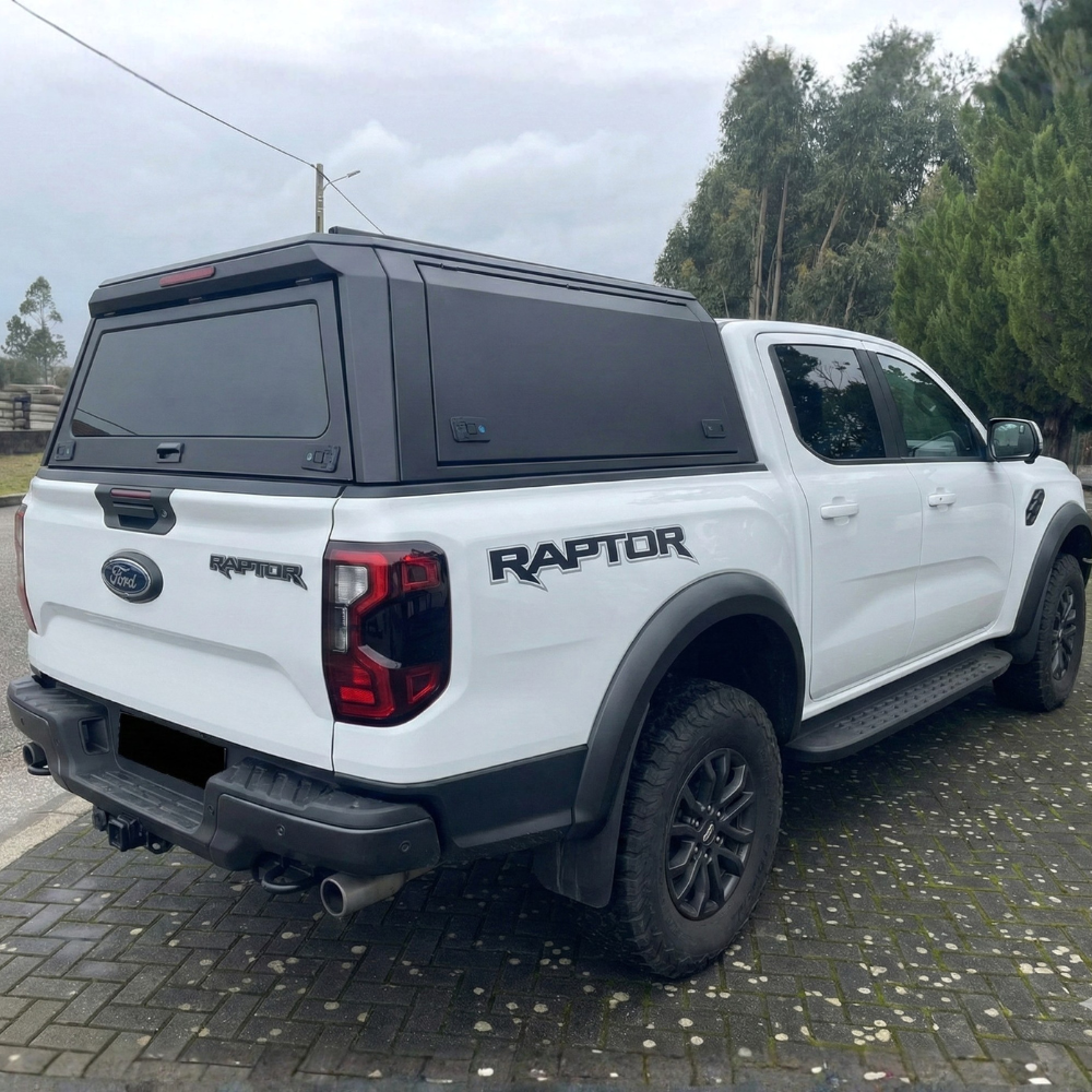 Hardtop Aluminium Line4x4 Double Cab | Vitré et Renforcé sur Xperts4x4 Accessoires 4x4 Off-Road