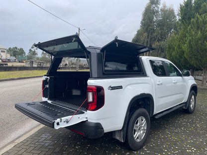 Hardtop Aluminium Line4x4 Double Cab | Vitré et Renforcé sur Xperts4x4 Accessoires 4x4 Off-Road