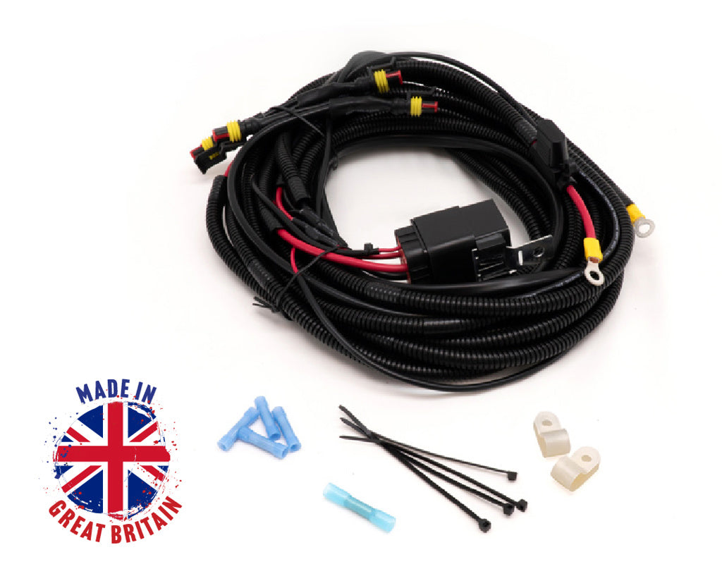 Four-Lamp pick-up Faisceau de câblage avec dérivation LAZER LAMPS sur Xperts4x4 Accessoires 4x4 Off-Road