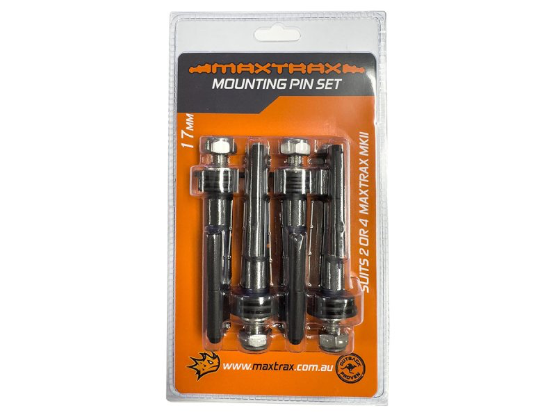 Fixation rapide Maxtrax MKII - Set de 4 pièces - Longueur filetage 17mm sur Xperts4x4 Accessoires 4x4 Off-Road