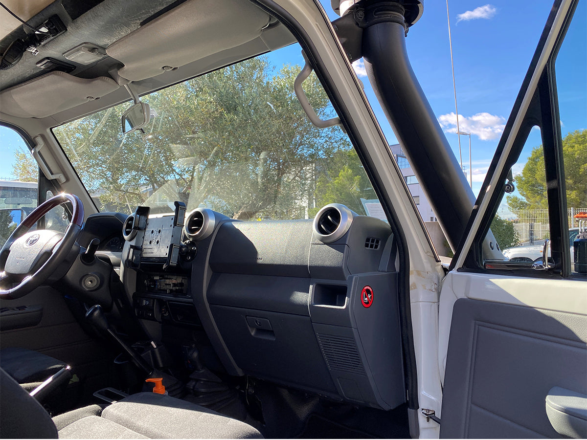 Kit de joints de porte étanchéité renforcée N4-Offroad pour HZJ78 et GRJ78 2007+, accessoire tout-terrain robuste.