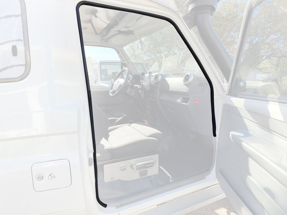 Kit de joints de porte étanchéité renforcée pour HZJ78 et GRJ78 N4-Offroad, accessoires pour SUV tout-terrain.