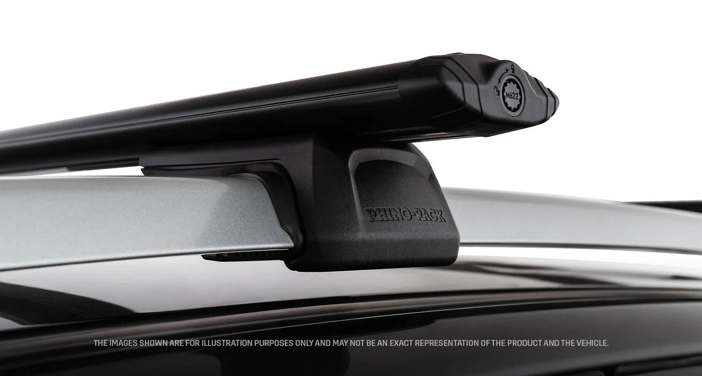 Kit RX100 Pieds Rhinorack pour Barres longitudinales (kit de 4x unites) sur Xperts4x4 Accessoires 4x4 Off-Road