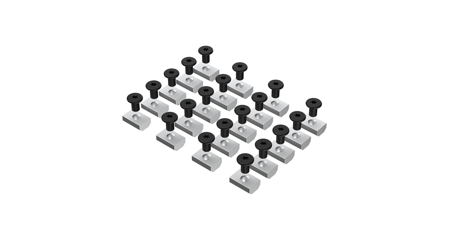 Set de 20 écrous vis de montage galerie Pioneer 6 - RHINO-RACK sur Xperts4x4 Accessoires 4x4 Off-Road