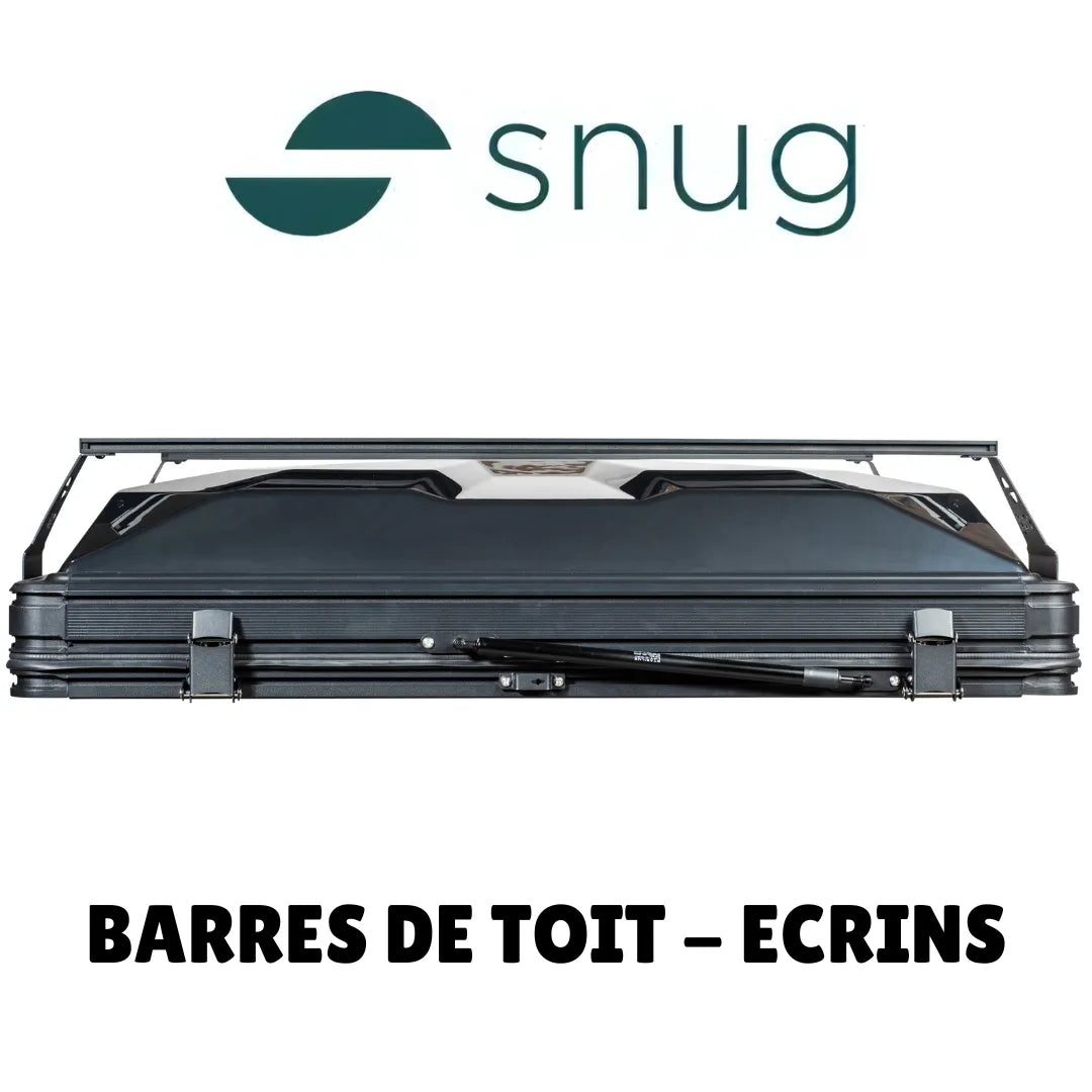Kit Barres de Portage Tente de Toit SNUG Ecrins sur Xperts4x4 Accessoires 4x4 Off-Road