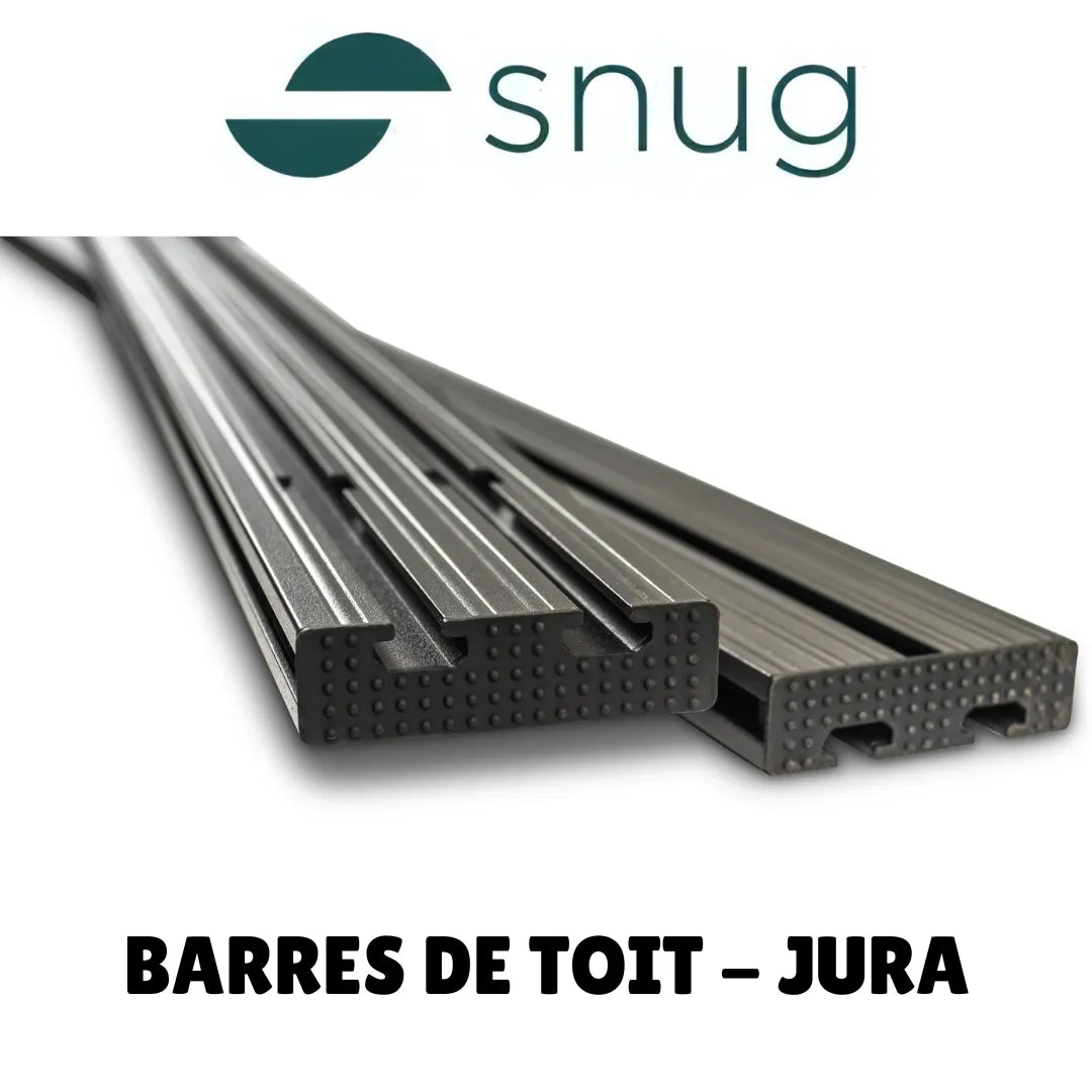 Kit Barres de Portage Tente de Toit SNUG JURA sur Xperts4x4 Accessoires 4x4 Off-Road