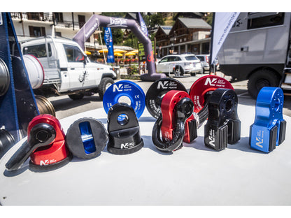 Arrêt de corde 10T alu noir pour manille rigide N4-Offroad sur Xperts4x4 Accessoires 4x4 Off-Road