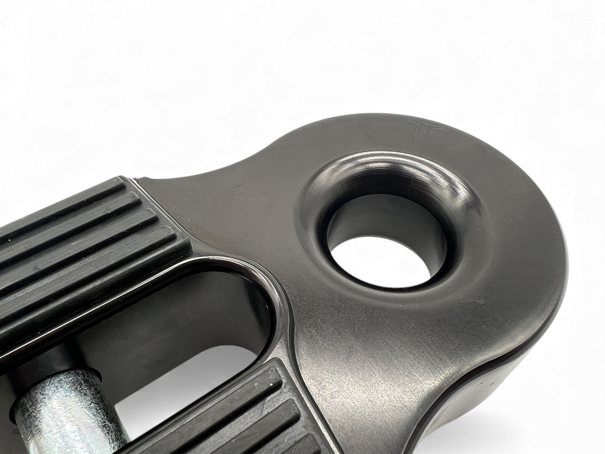 Arrêt de corde 10T alu noir pour manille souple N4-Offroad sur Xperts4x4 Accessoires 4x4 Off-Road