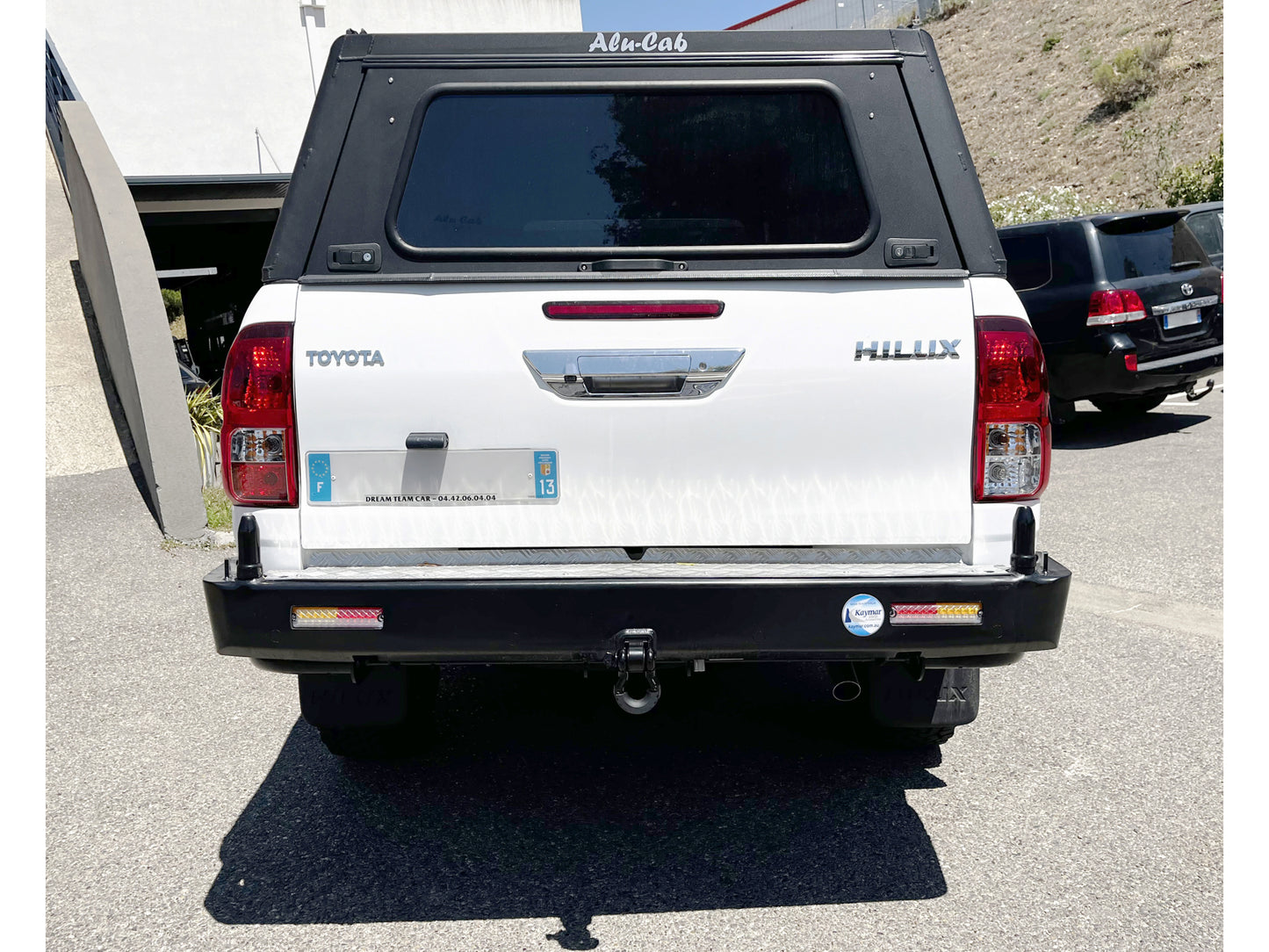 Barre attelage remorquage 50mm acier avec manille de traction 4.7T N4-Offroad sur Xperts4x4 Accessoires 4x4 Off-Road