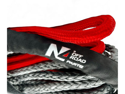 Corde synthétique de treuil 12mm x 28M - Jusqu'à 6.8T N4-Offroad sur Xperts4x4 Accessoires 4x4 Off-Road