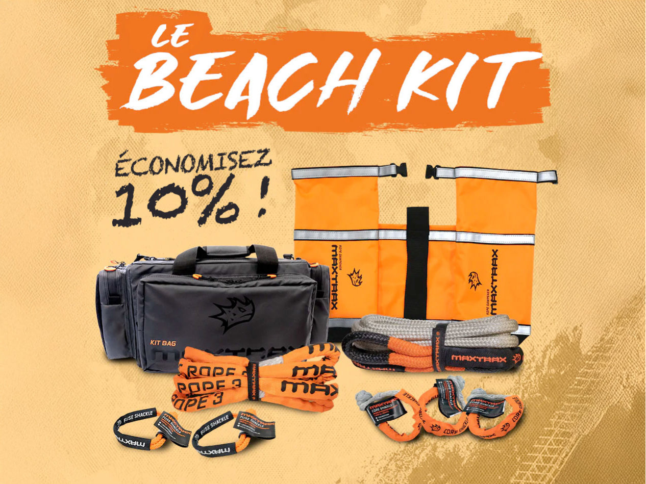 Kit Treuillage MAXTRAX Recovery Beach - Plages & Zones Sableuses sur Xperts4x4 Accessoires 4x4 Off-Road