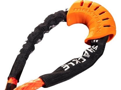 Protecteur caoutchouc orange de Manille Maxtrax Shackle shield - La paire sur Xperts4x4 Accessoires 4x4 Off-Road