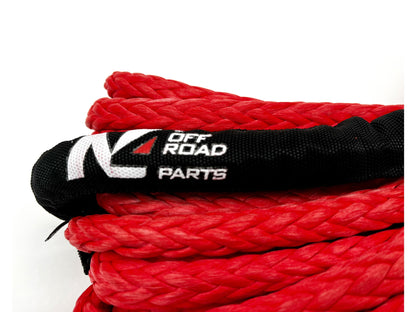 Rallonge de corde synthétique de treuil 10mm x 20M N4-Offroad sur Xperts4x4 Accessoires 4x4 Off-Road