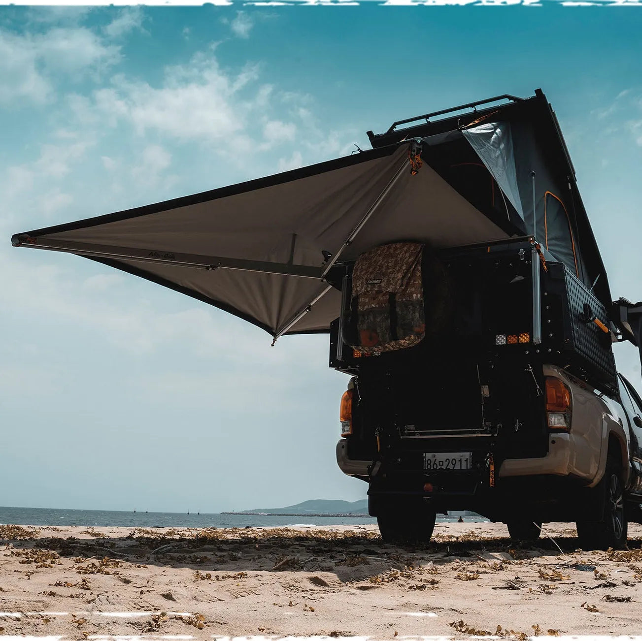 Auvent 270° Alu-Cab - 2,6m | Autoportant & Résistant sur Xperts4x4 Accessoires 4x4 Off-Road