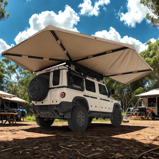 Auvent 270° Rhino-Rack Batwing Autoportant Latéral  Droite sur Xperts4x4 Accessoires 4x4 Off-Road