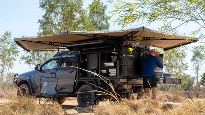 Auvent 270° XT MAX The Bush Company – Auto-Portant 4x4 sur Xperts4x4 Accessoires 4x4 Off-Road
