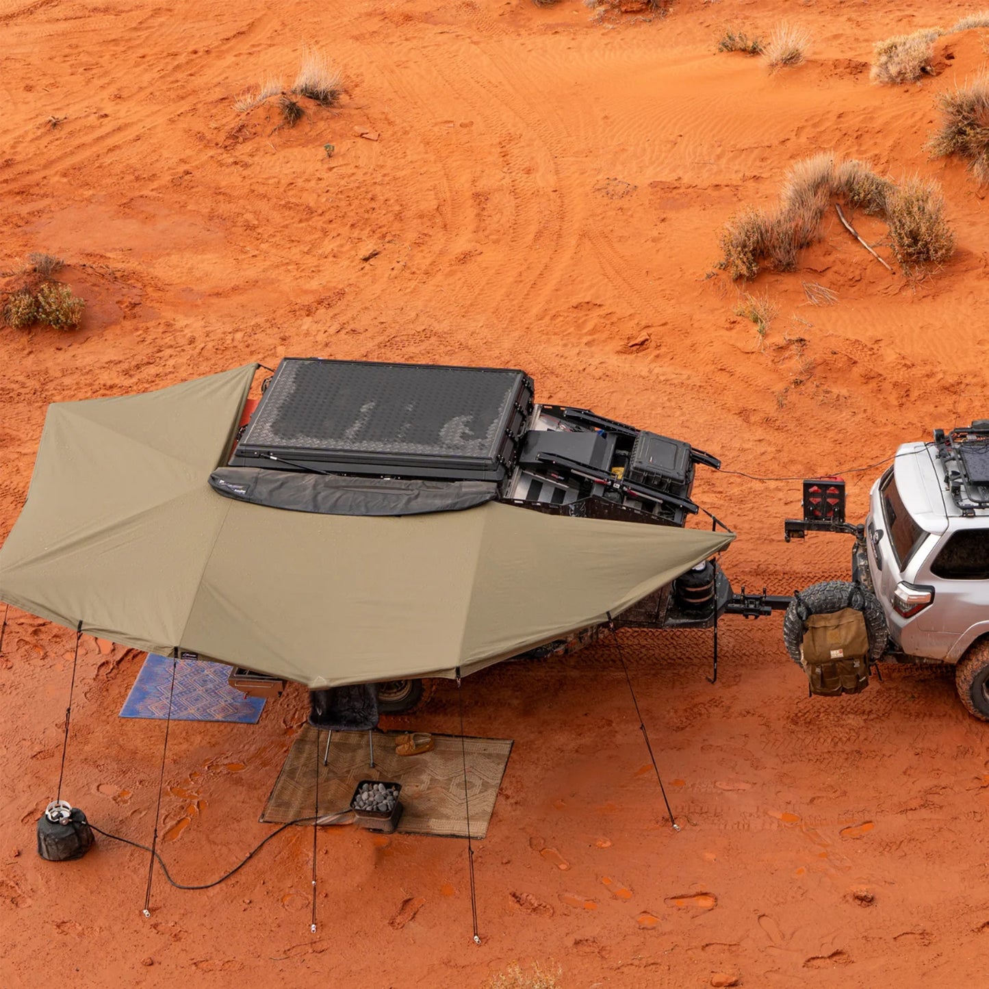 Auvent 270° XT MAX The Bush Company – Auto-Portant 4x4 sur Xperts4x4 Accessoires 4x4 Off-Road