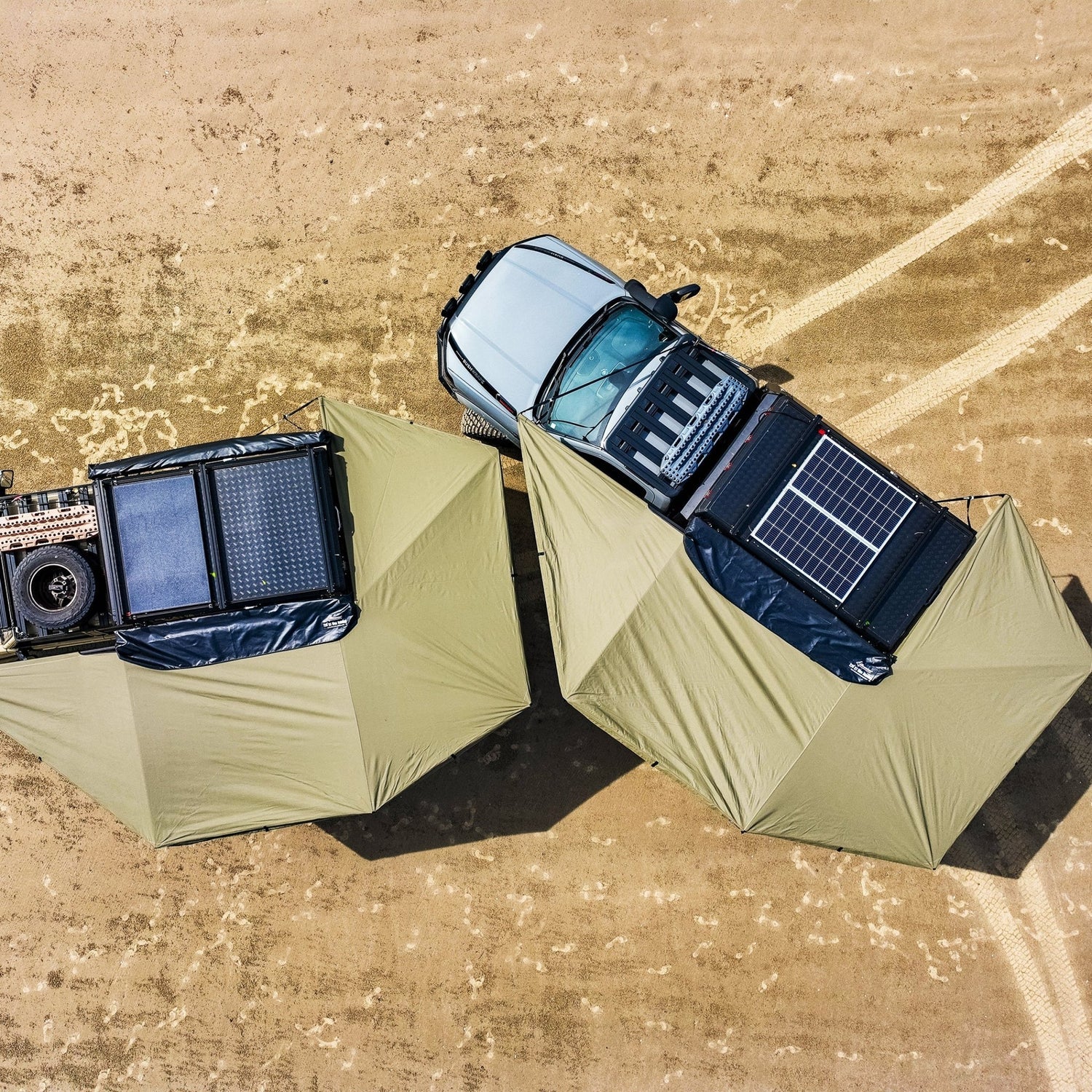 Auvent 270° XT MAX The Bush Company – Auto-Portant 4x4 sur Xperts4x4 Accessoires 4x4 Off-Road