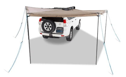 Auvent circulaire 270° RHINORACK Batwing 2.5m (Côté Droite) - avec fixations STOW IT sur Xperts4x4 Accessoires 4x4 Off-Road