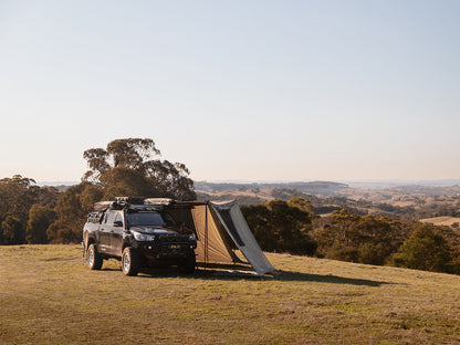 Kit Murs Rhino-Rack Auvent Batwing 180° - Extension Abri Tout-Terrain sur Xperts4x4 Accessoires 4x4 Off-Road