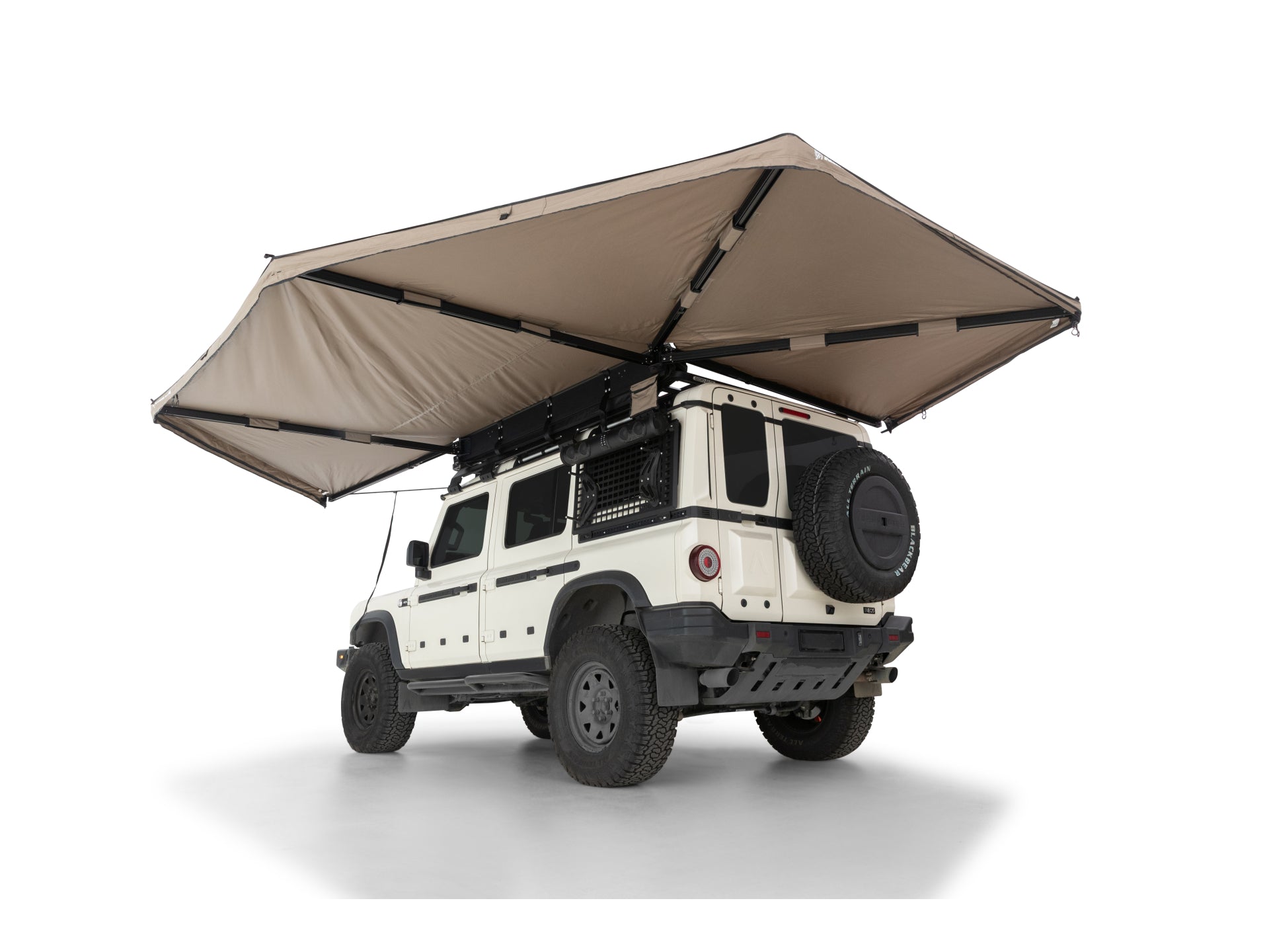 Pack Auvent 270° Auto-portant + Parois Rhino-Rack | Côté Gauche sur Xperts4x4 Accessoires 4x4 Off-Road