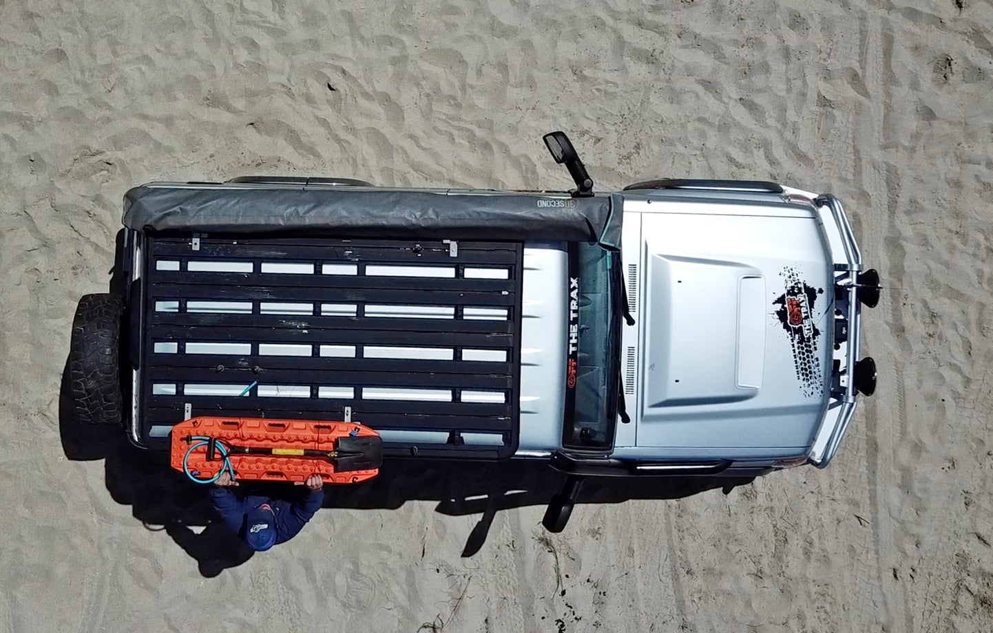 Support de auvent rabattable CROC HINGE – Polyvalence & Robustesse 4x4 sur Xperts4x4 Accessoires 4x4 Off-Road