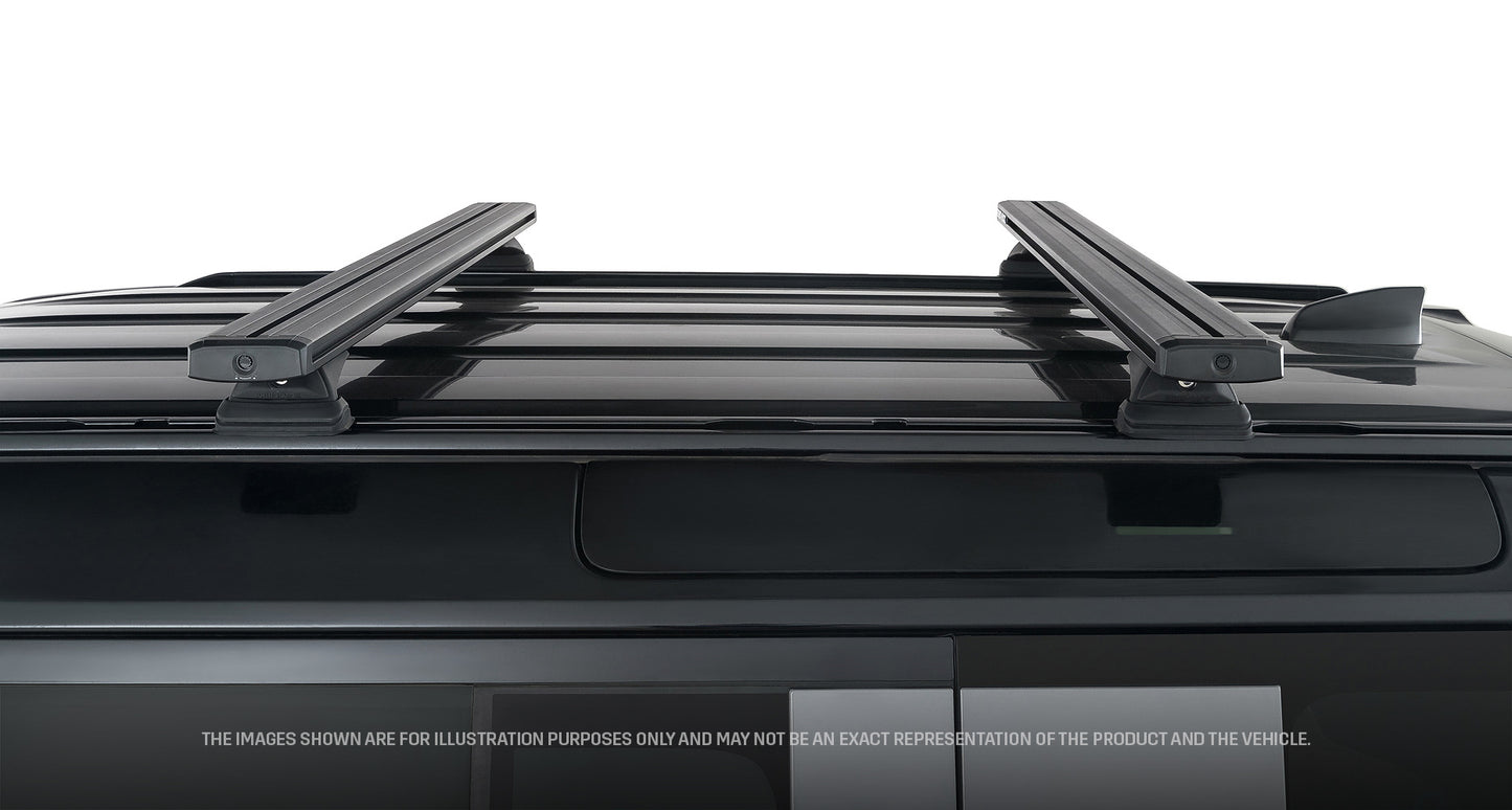 Kit 2 barres de toit 1260 mm système Reconn-deck Land Rover Defender II 110 L663 2020+ - RHINO-RACK sur Xperts4x4 Accessoires 4x4 Off-Road