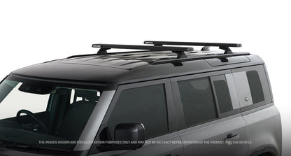 Kit 2 barres de toit 1260 mm système Reconn-deck Land Rover Defender II 110 L663 2020+ - RHINO-RACK sur Xperts4x4 Accessoires 4x4 Off-Road