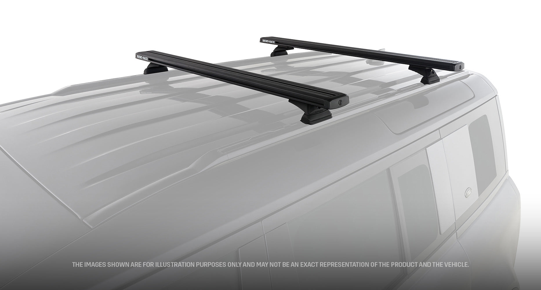 Kit 2 barres de toit 1260 mm système Reconn-deck Land Rover Defender II 110 L663 2020+ - RHINO-RACK sur Xperts4x4 Accessoires 4x4 Off-Road