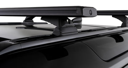 Kit 2 barres de toit noire 1260mm - Reconn-Deck Land Rover Defender II 90 L663 2021+ - RHINO-RACK sur Xperts4x4 Accessoires 4x4 Off-Road