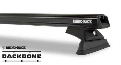 Kit 2 barres de toit noire 1500mm RCL Rhino-Rack Backbone Heavy Duty Jeep Wrangler JK 2011-2019 - RHINO-RACK sur Xperts4x4 Accessoires 4x4 Off-Road