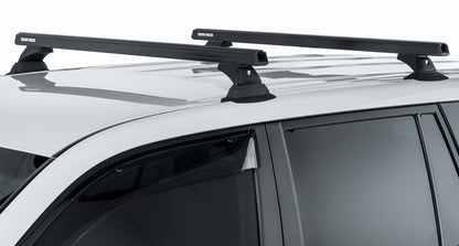 Kit 3 barres de toit noire 1250mm Heavy Duty RCH Volkswagen Caddy 2010-2021 - RHINO-RACK sur Xperts4x4 Accessoires 4x4 Off-Road