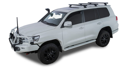 Kit 3 barres de toit noire 1375mm Heavy Duty avec pieds RCH Toyota Land Cruiser série 200 2007-2021 - RHINO-RACK sur Xperts4x4 Accessoires 4x4 Off-Road