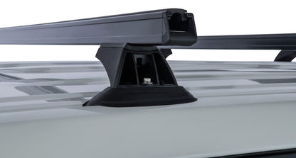Kit 3 barres de toit noire 1375mm Heavy Duty avec pieds RCH Toyota Land Cruiser série 200 2007-2021 - RHINO-RACK sur Xperts4x4 Accessoires 4x4 Off-Road