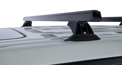Kit 3 barres de toit noire 1375mm Heavy Duty avec pieds RCH Toyota Land Cruiser série 200 2007-2021 - RHINO-RACK sur Xperts4x4 Accessoires 4x4 Off-Road