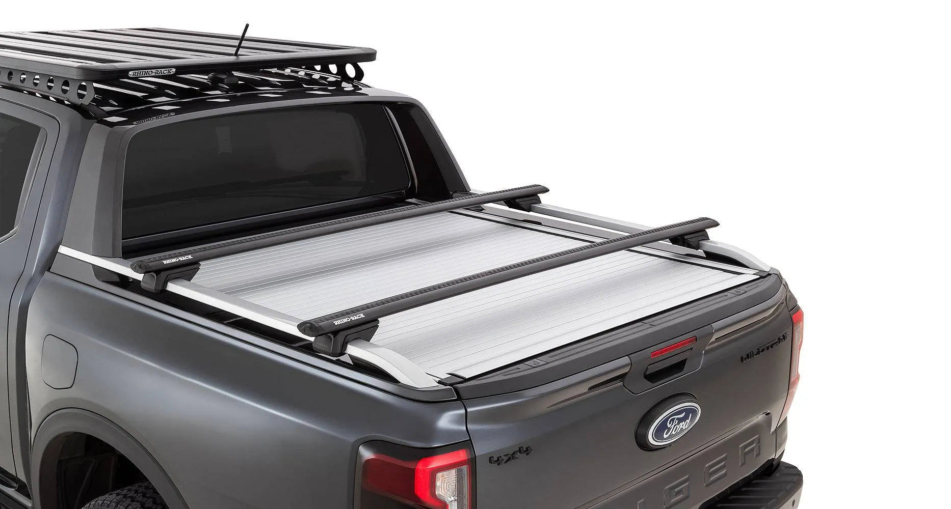 Kit de 2x barres de toit SPORTZ BAR Rhino-Rack - Ford Ranger/Raptor/Amarok 2023+ sur Xperts4x4 Accessoires 4x4 Off-Road